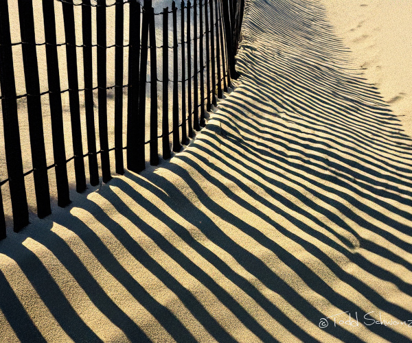 Fence shadows